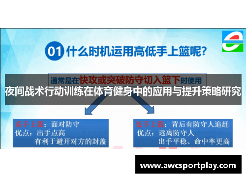 夜间战术行动训练在体育健身中的应用与提升策略研究